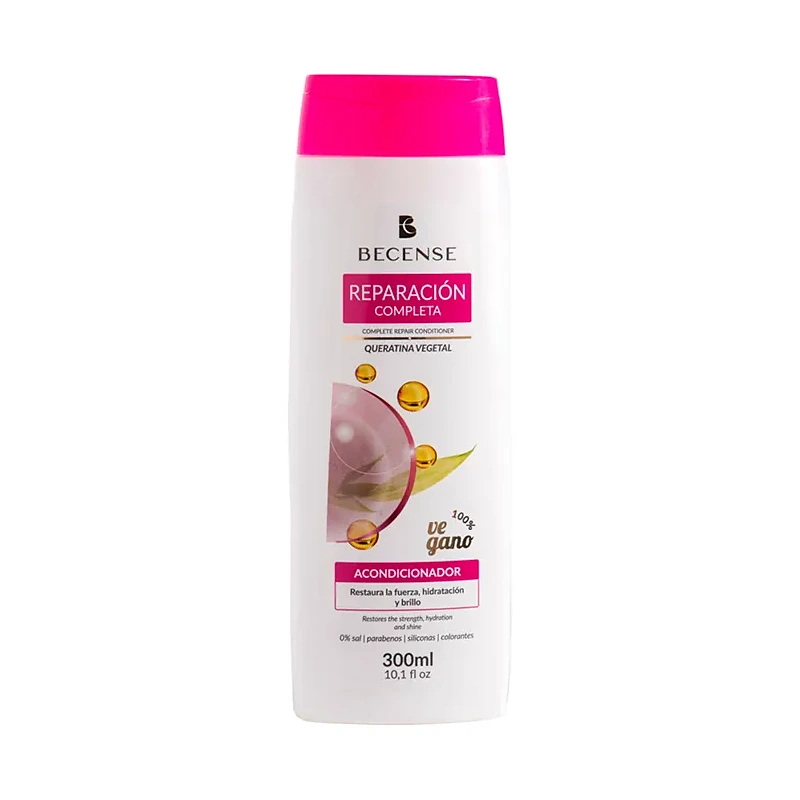 Becense Reparación Completa Acondicionador con Queratina Vegetal 300 ml