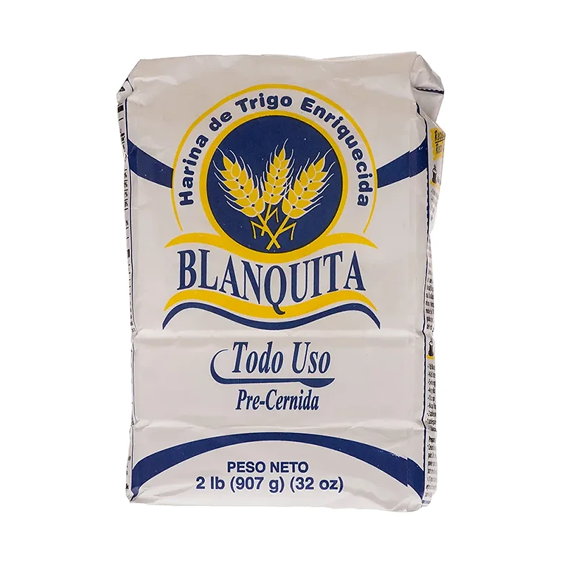 Blanquita Harina de Trigo Enriquecida Todo Uso Pre-Cernida, 2 lb (907 g)