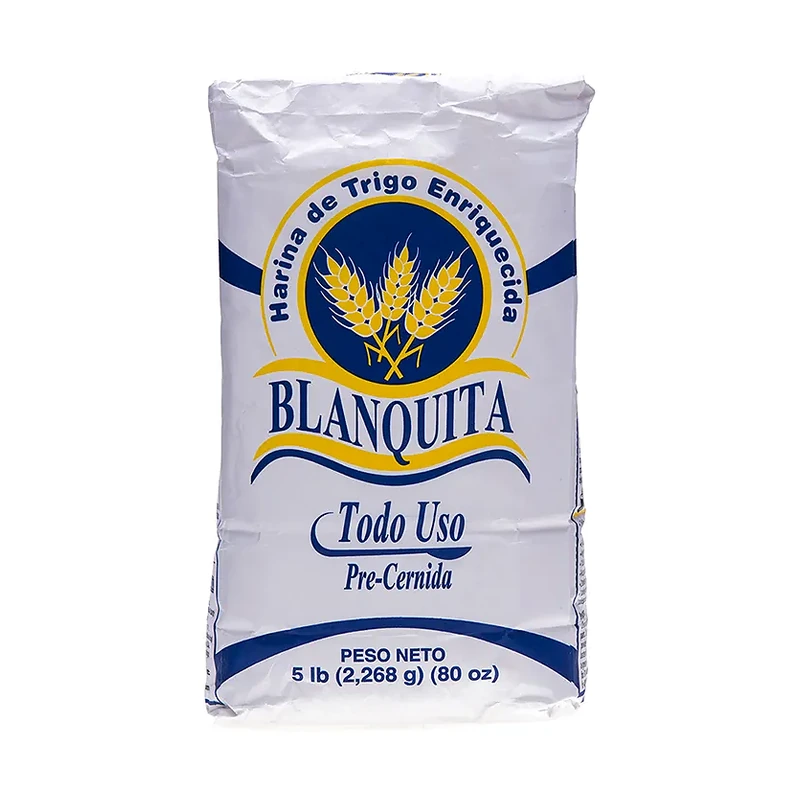 Blanquita Harina de Trigo Enriquecida Todo Uso Pre-Cernida, 5 lb (2,268 g)