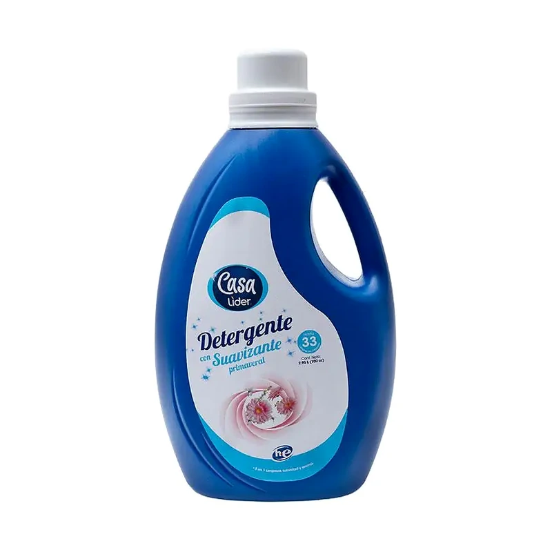 Casa Lider Detergente con Suavizante Primaveral 2.95 L (100 oz)