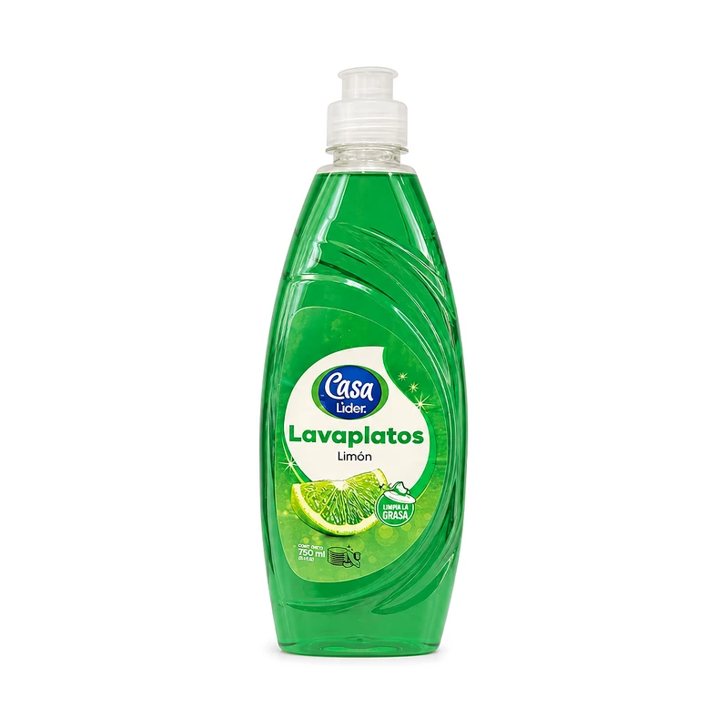 Casa Lider Lavaplatos Limón 750 ml