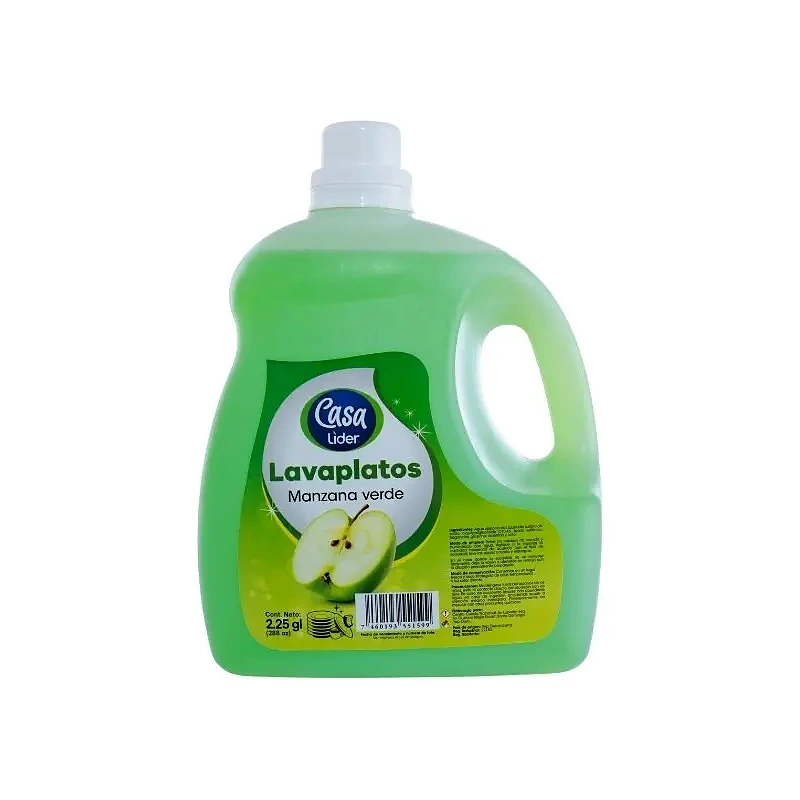 Casa Líder Lavaplatos Manzana Verde, 2.25 gal