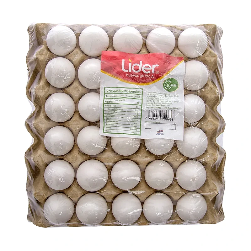 Líder Huevos Blancos 30 unidades