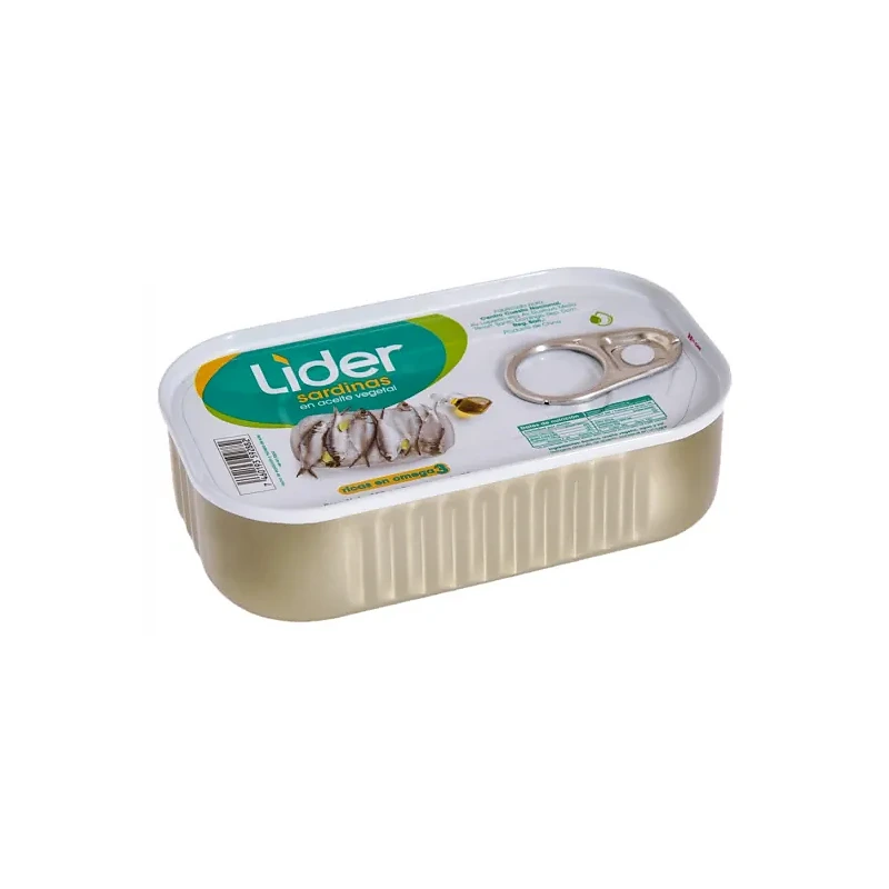 Lider Sardinas en Aceite Vegetal
