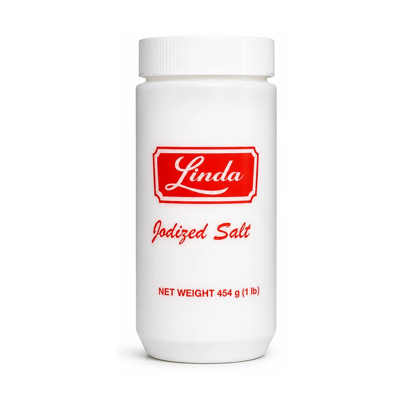Linda Sal Refinada Yodada, 454 g (1 lb)