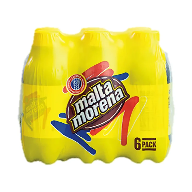 Malta Morena Bebida de Malta, paquete de 6 botellas de 8 oz