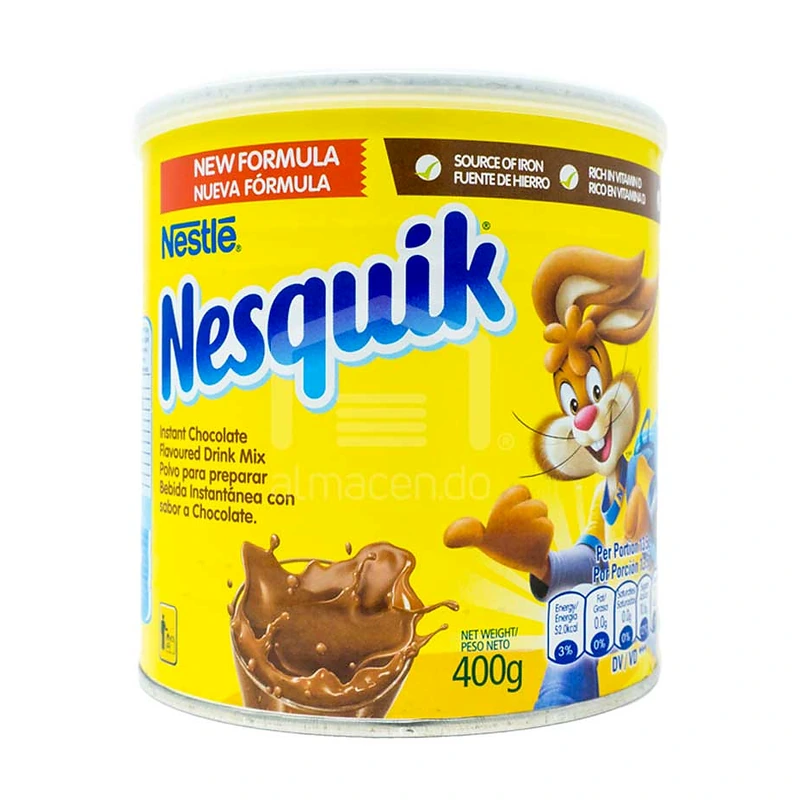 Nestlé Nesquik Mezcla en Polvo para Bebida de Chocolate, 400 g