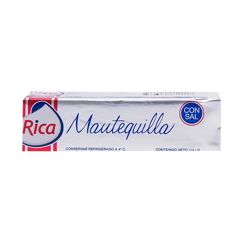 Rica Mantequilla con Sal 1/4 lb