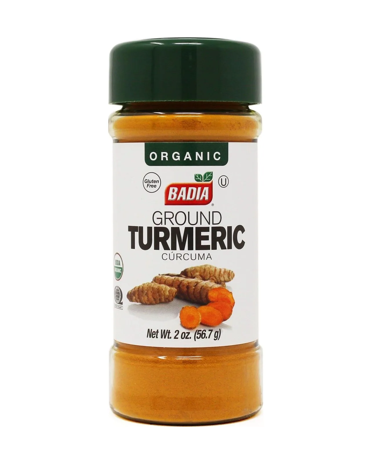 Badia Curcuma Org Molida/ Turmeric 8/2 Oz (Pote)