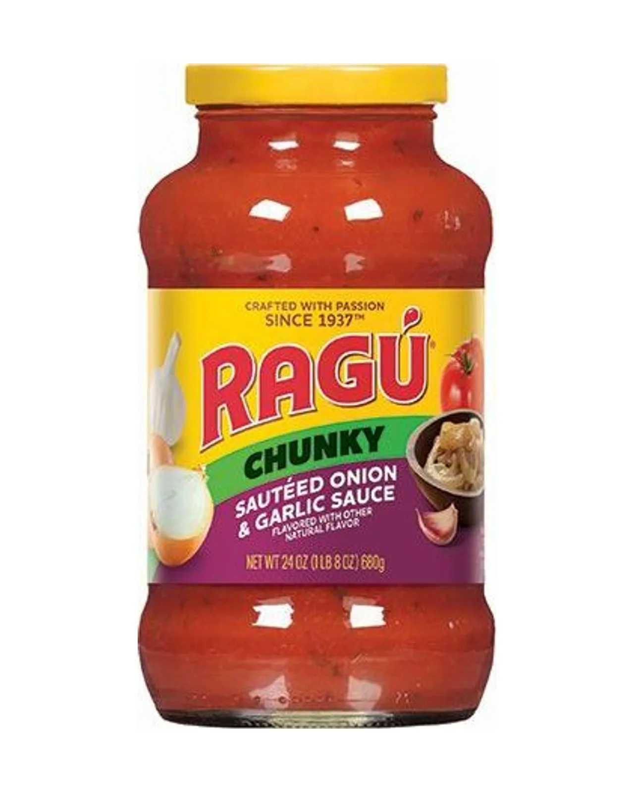 Salsa ragu cebolla/ajo 12/14 oz