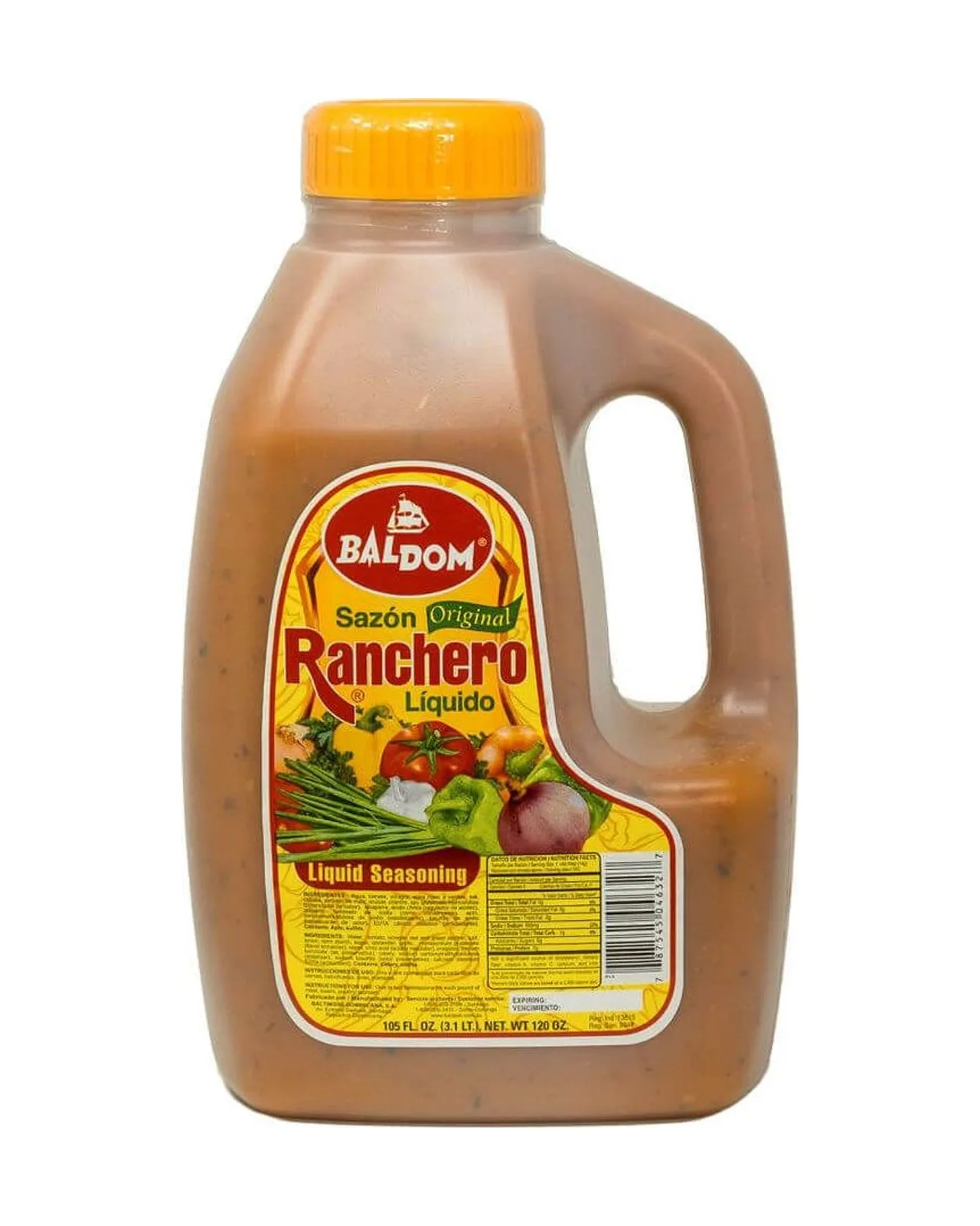 Sazon liquido 4/120 oz. (galon)